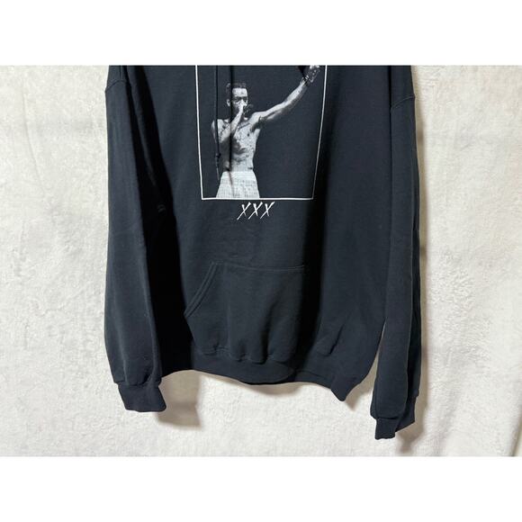 XXXTentacion "What Is Real Will Prosper" Black Pullover Hoodie Size XXL - Picture 4 of 10
